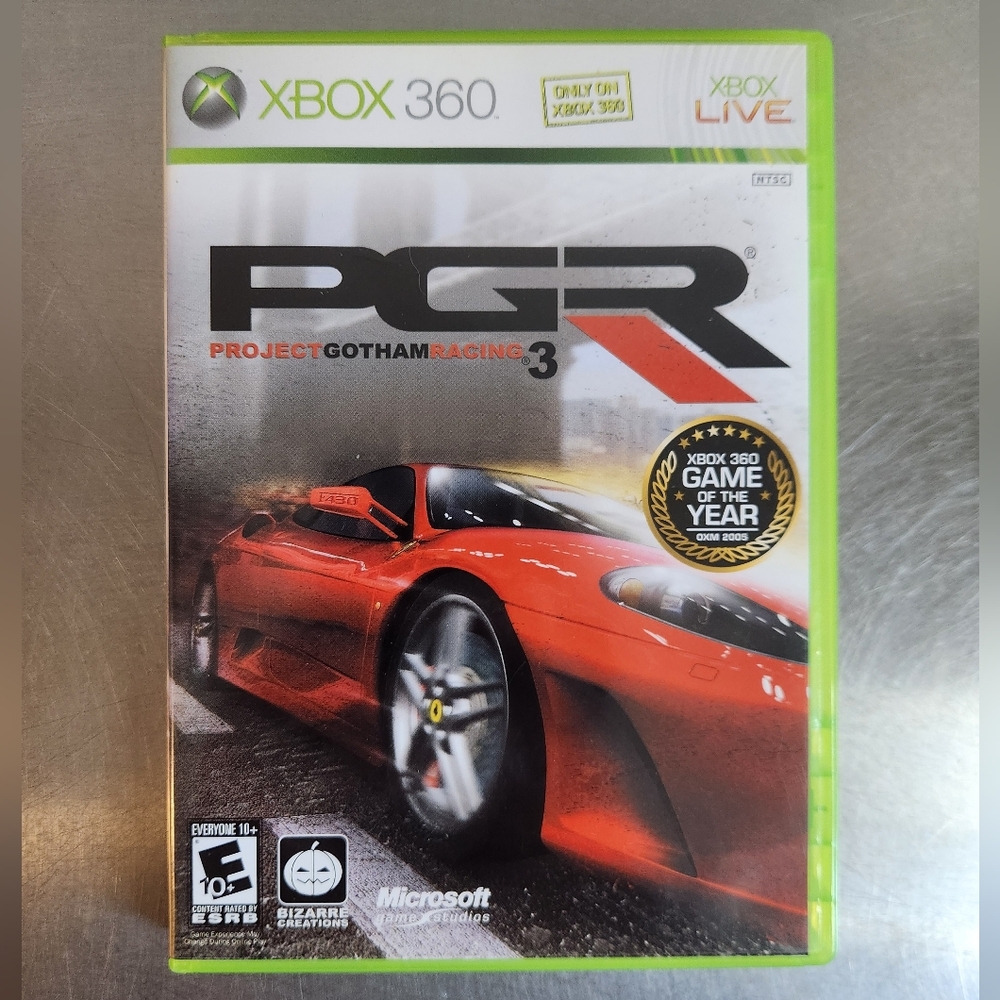 Microsoft Xbox 360 Project Gotham Racing 3